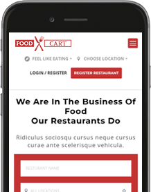 FoodCart In Your Mobile! 100% Responsive.